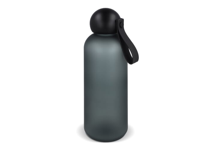 Gourde publicitaire mate 650 ml Sagaform Tom Noir
