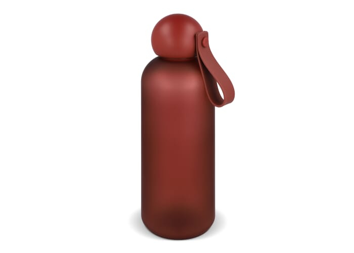 Gourde publicitaire mate 650 ml Sagaform Tom Bordeaux