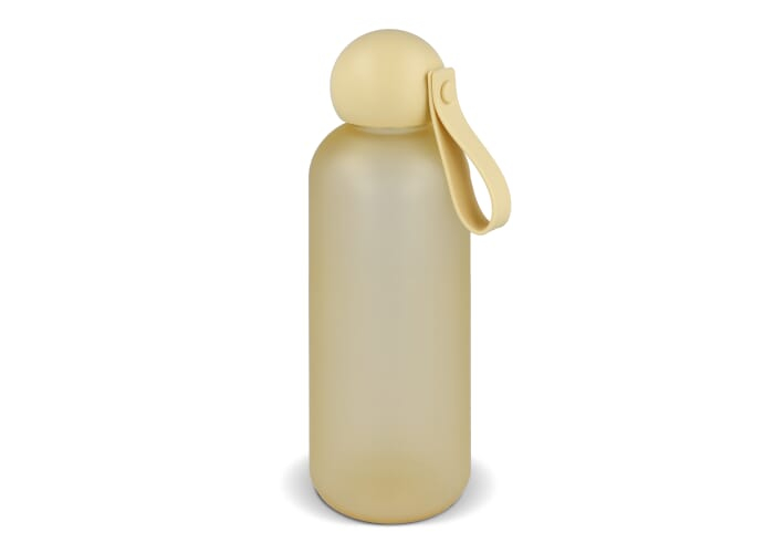 Gourde publicitaire mate 650 ml Sagaform Tom Jaune