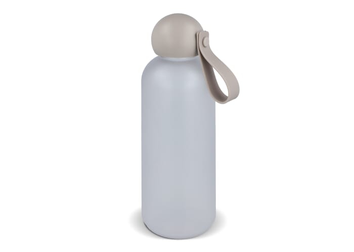 Gourde publicitaire mate 650 ml Sagaform Tom Taupe