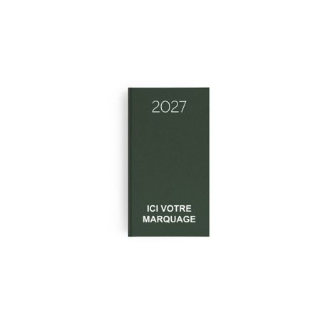 Agenda promotionnel 3 formats - Naturel