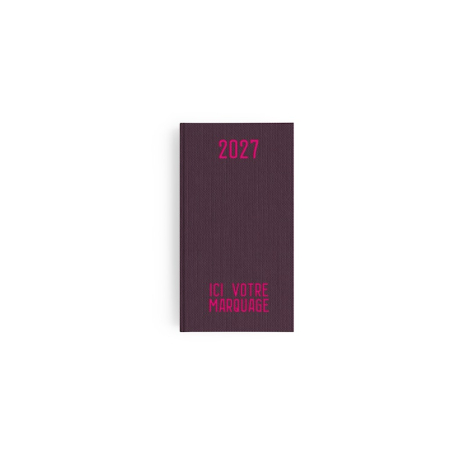 Agenda personnalisable 3 formats - Toile