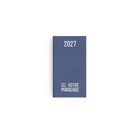 Agenda personnalisable 3 formats - Toile