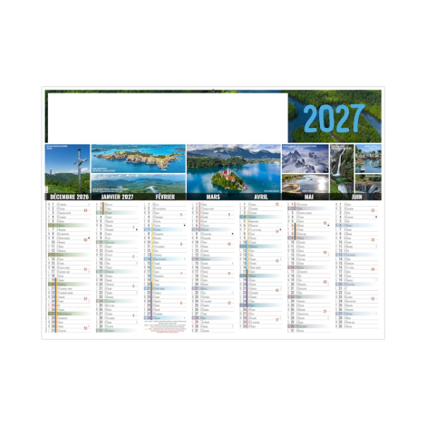 Calendrier bancaire promotionnel - BARNABÉ
