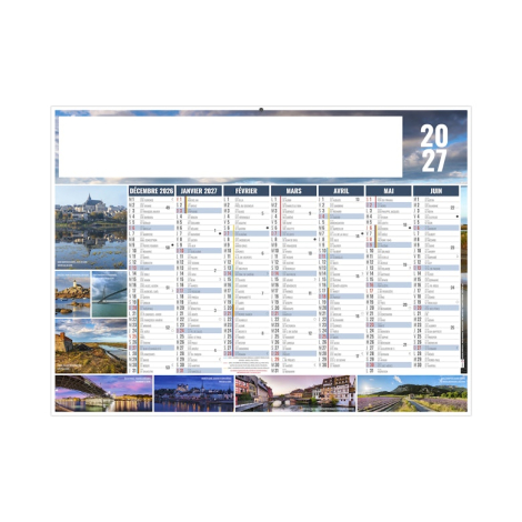 Calendrier bancaire personnalisable - Julien