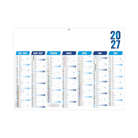Calendrier bancaire promotionnel 2027 - FLORENTIN