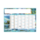 Calendrier bancaire promotionnel - EXOTIC