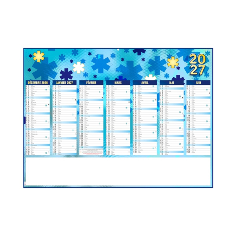 Calendrier de banque publicitaire - MATTHIEU