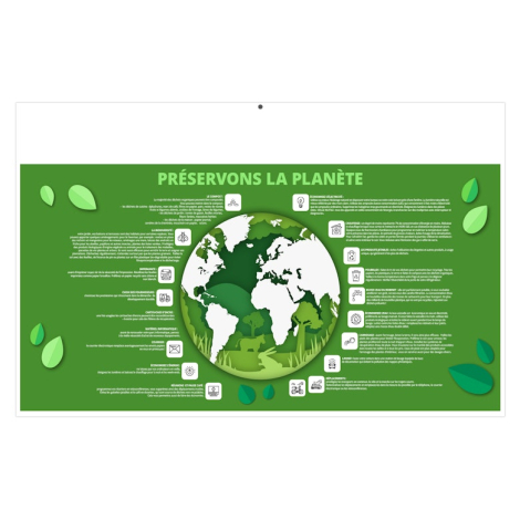 Calendrier bancaire promotionnel - MONDE