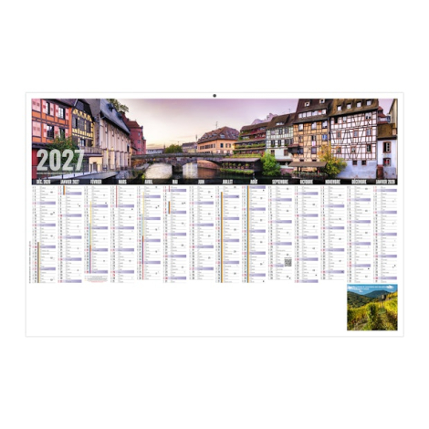 Calendrier bancaire promotionnel - LIBRE CHOIX