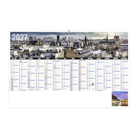 Calendrier bancaire promotionnel - LIBRE CHOIX