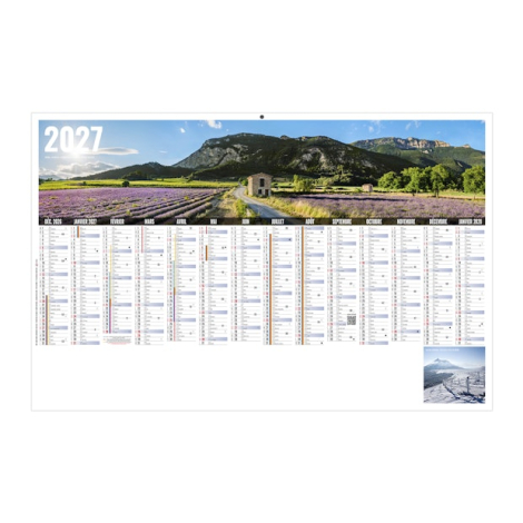 Calendrier bancaire promotionnel - LIBRE CHOIX