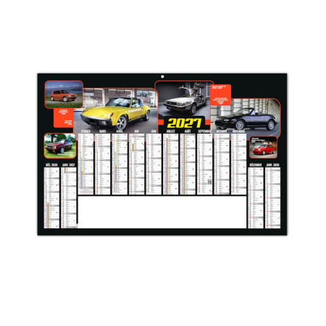 Calendrier bancaire promotionnel - JACKY