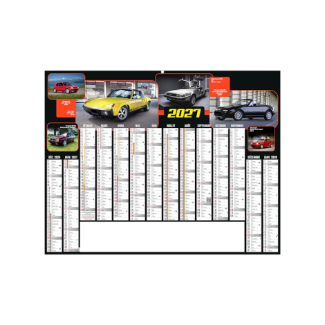 Calendrier bancaire promotionnel - JACKY