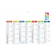 Calendrier bancaire personnalisé - ARLEQUIN
