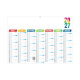 Calendrier bancaire personnalisé - ARLEQUIN