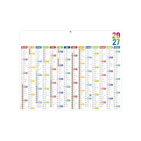 Calendrier bancaire promotionnel - CASIMIR