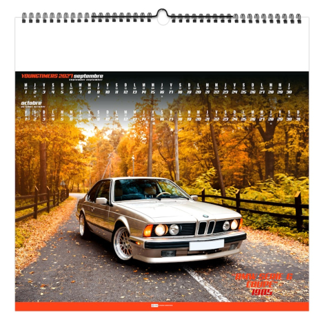 Calendrier illustré promotionnel - Youngtimers