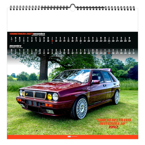 Calendrier illustré promotionnel - Youngtimers