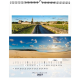 Calendrier illustré publicitaire - La France panoramique