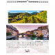 Calendrier illustré publicitaire - La France panoramique