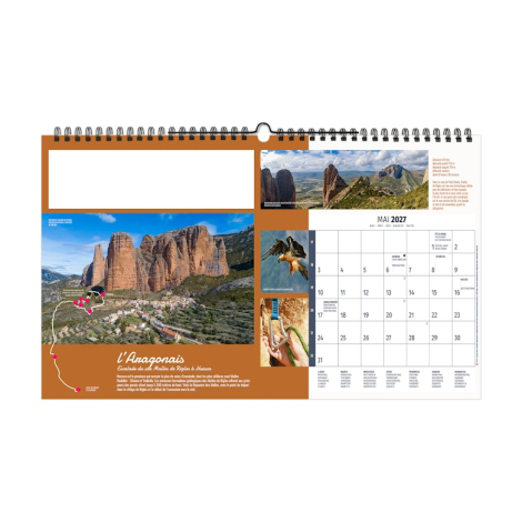 Calendrier illustré personnalisable - Envergure