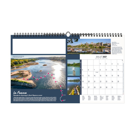 Calendrier illustré personnalisable - Envergure