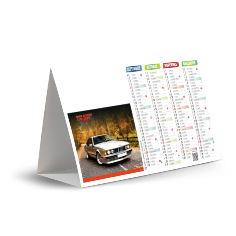 Chevalet de comptoir publicitaire - Design Car