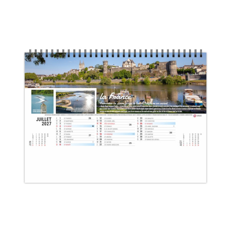 Chevalet personnalisable standard 13 feuillets - Sentiers