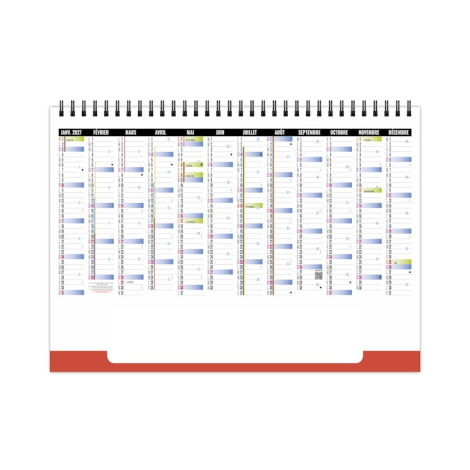 Chevalet standard personnalisable 7 feuillets - Vitesse
