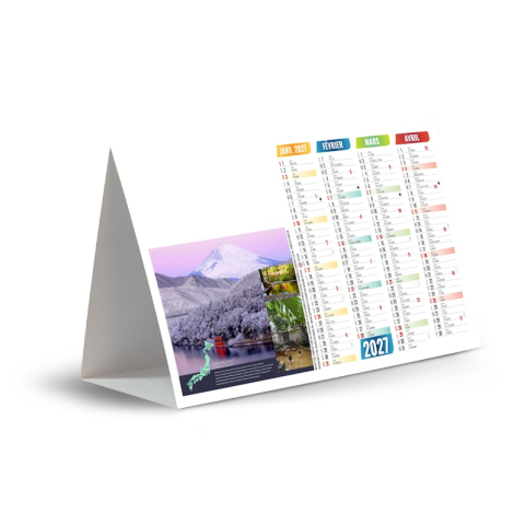 Chevalet de comptoir publicitaire - Thermalisme