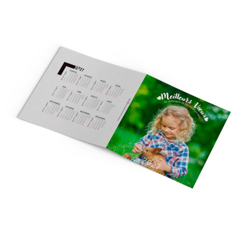 Carte de vœux personnalisable - Bambins