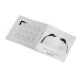 Carte de vœux personnalisable - Froid