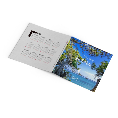 Carte de vœux publicitaire - Cap Corse