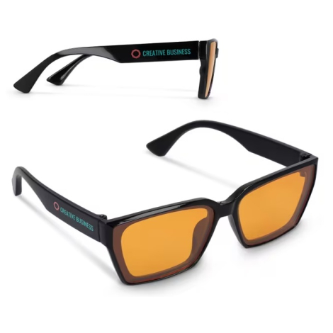 Solaires publicitaires UV400 en RPC recyclé Mila