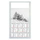 Calendrier plaque 1 vue personnalisable - Julietta