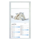 Calendrier plaque 1 vue personnalisable - Julietta