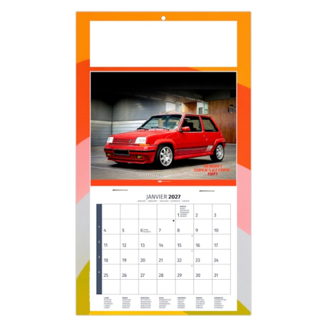Calendrier 2027 promotionnel 1 vue - Yann