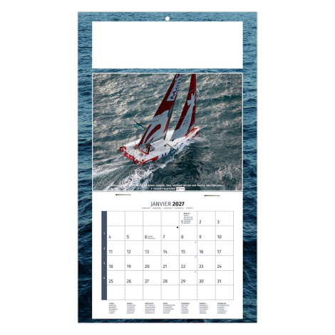 Calendrier personnalisable plaque 1 vue - Titouan