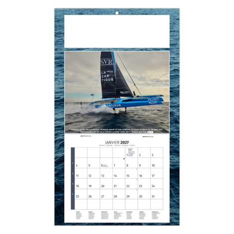 Calendrier personnalisable plaque 1 vue - Titouan