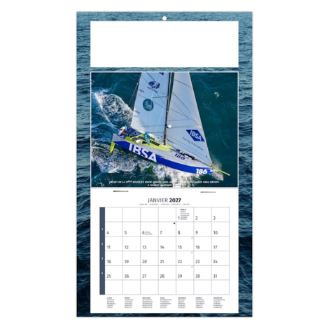 Calendrier personnalisable plaque 1 vue - Titouan