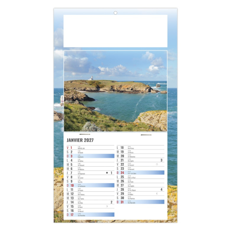 Calendrier 2027 sur plaque 1 vue promotionnel - Alain
