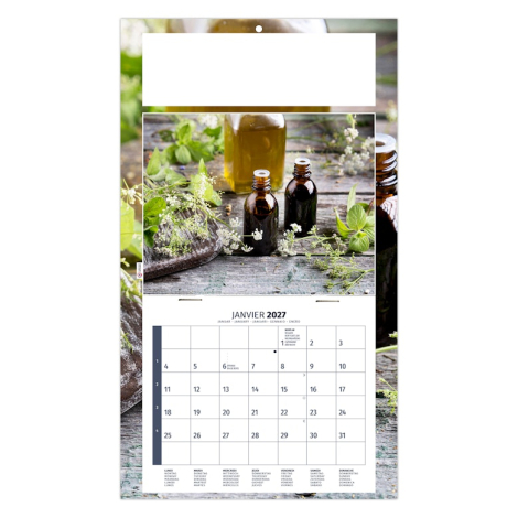 Calendrier publicitaire plaque 1 vue - Phyto