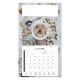 Calendrier sur plaque 1 vue personnalisable - Diet