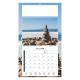 Calendrier personnalisable 1 vue - Méditation