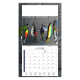 Calendrier plaque 1 vue promotionnel - Max