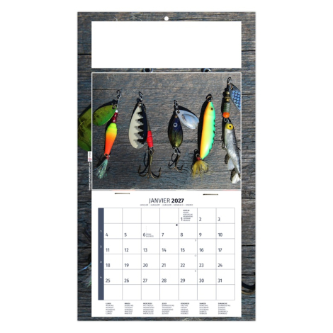 Calendrier plaque 1 vue promotionnel - Max