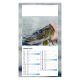 Calendrier plaque 1 vue promotionnel - Max