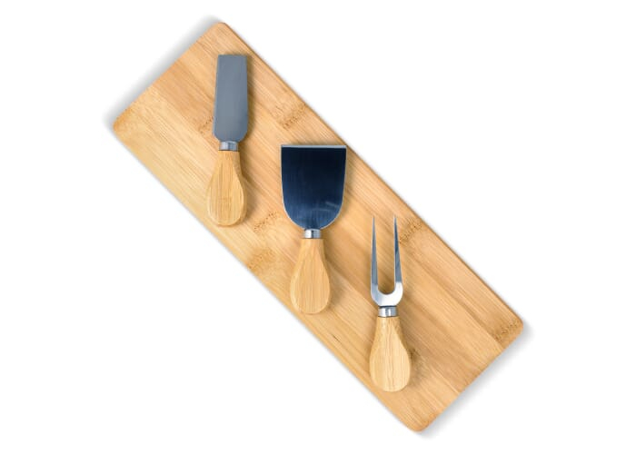Planche de service en bois d'acacia personnalisée Nature