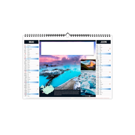 Calendrier illustré personnalisable - ECO